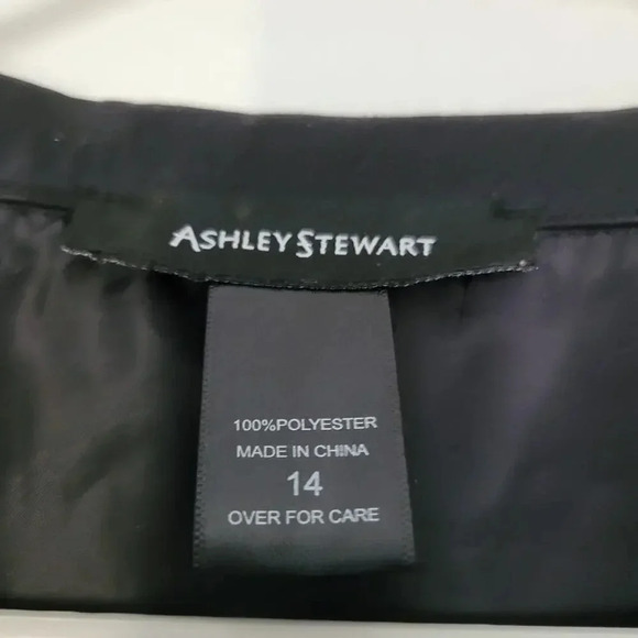 Ashley Stewart Women's Blazer Jacket Size 14 Multicolor Floral Button - Picture 2 of 6